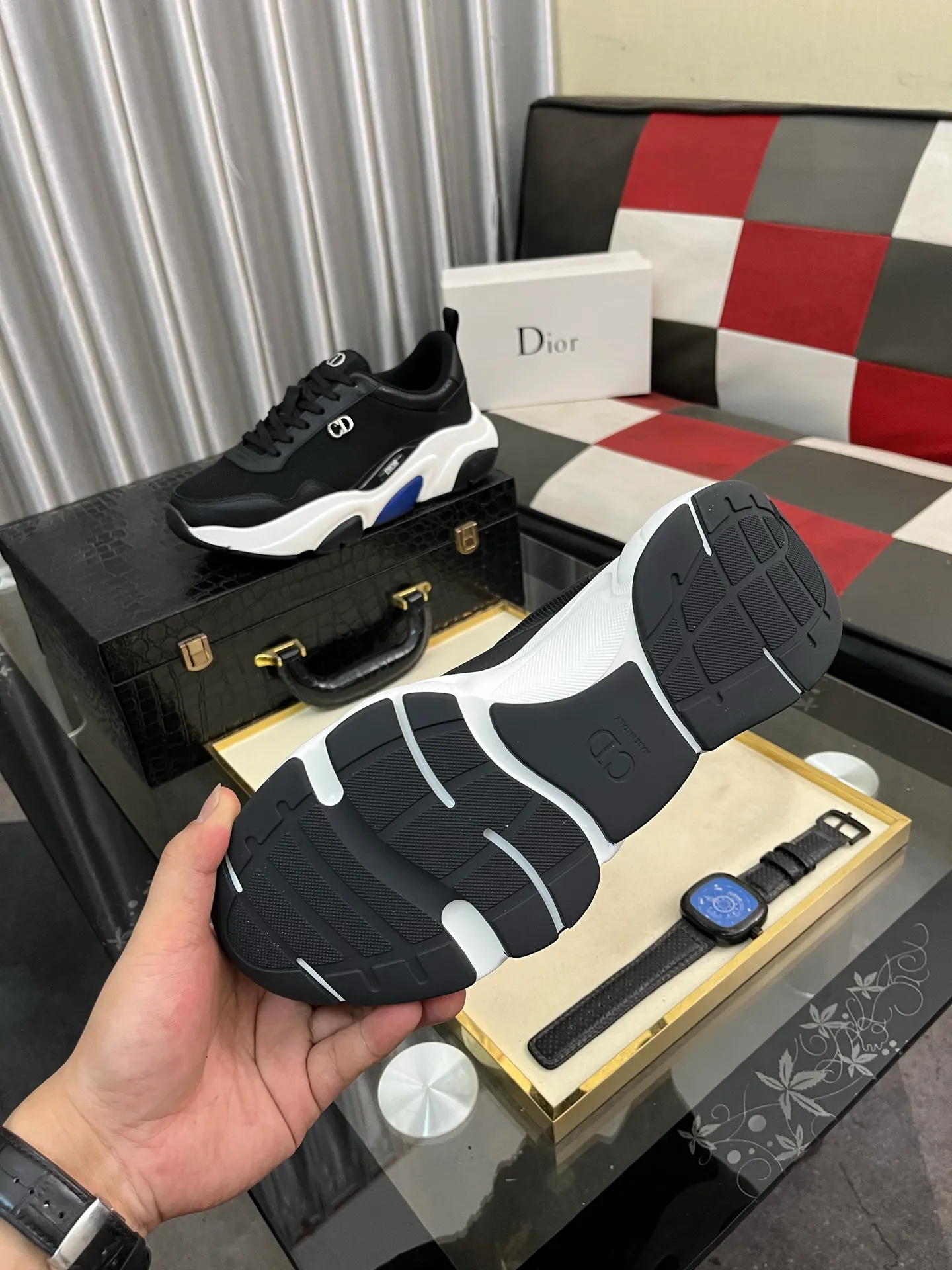 Men's Men's Shoes 💰458⌚️⌚️《DIOR*》The latest hot-selling casual shoes, top brand [seduce] luxury~purchase, top~quality. [Strong] The upper is made of imported breathable cowhide material ➕ breathable sheepskin feet (•) with fine workmanship. Original personalized fashionable soft rubber wear-resistant outsole, size: 38-444️⃣colors available